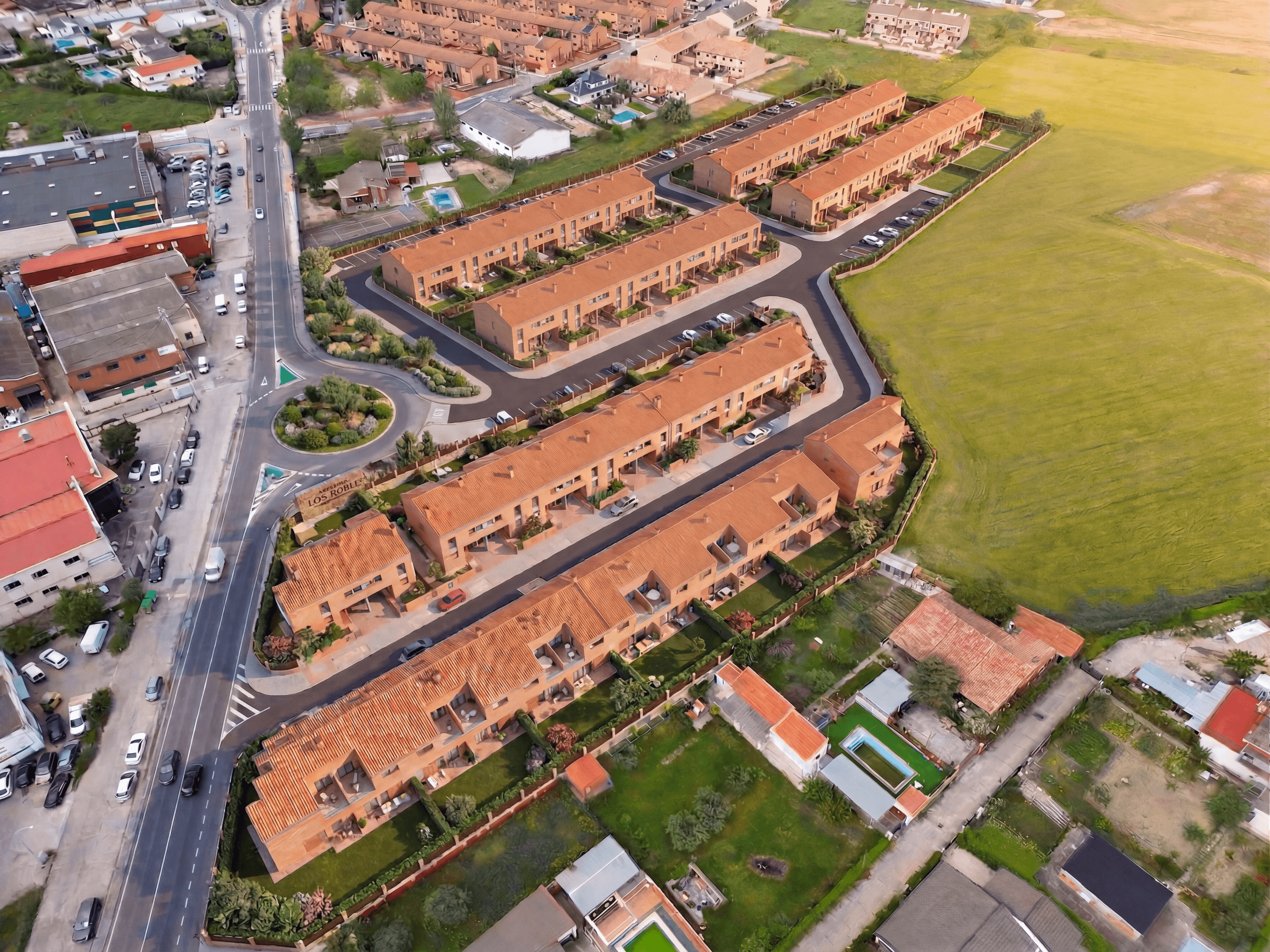 Render del proyecto terminado de La Puerta del Viso